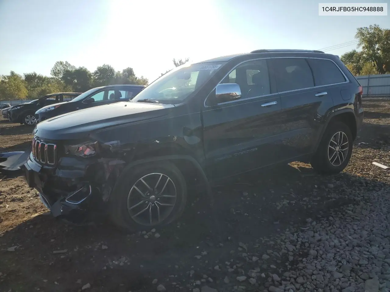 1C4RJFBG5HC948888 2017 Jeep Grand Cherokee Limited