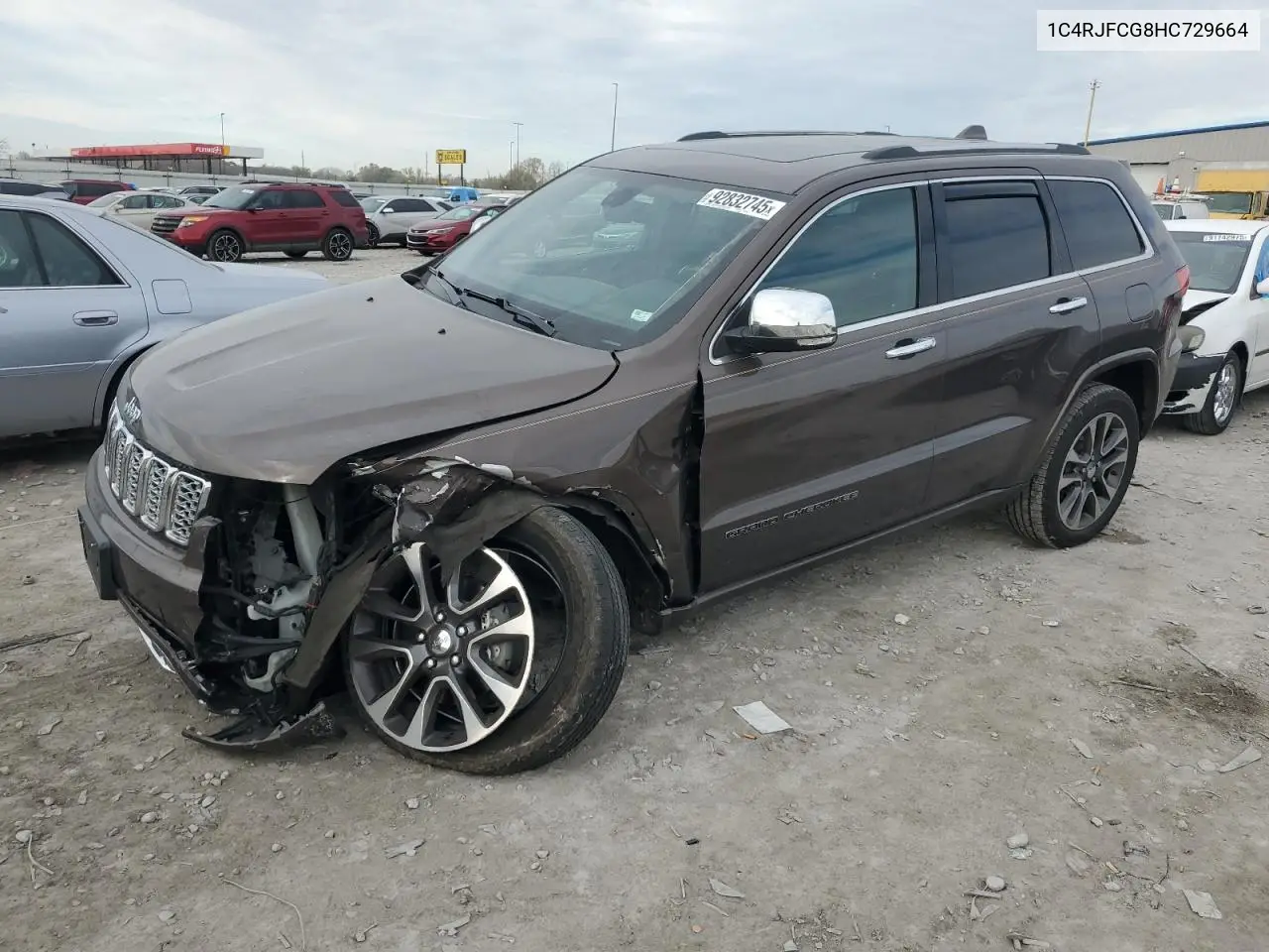 1C4RJFCG8HC729664 2017 Jeep Grand Cherokee