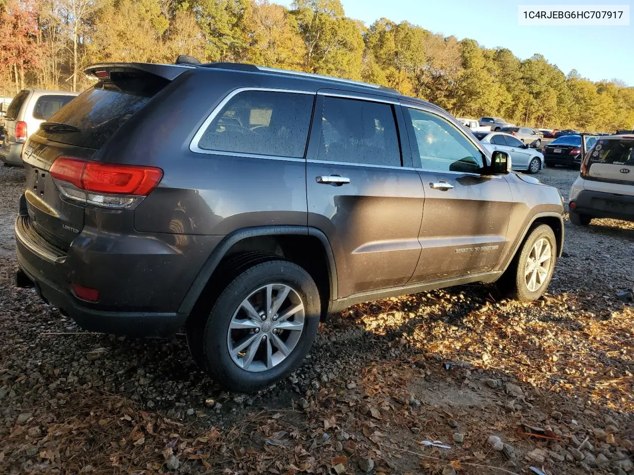 1C4RJEBG6HC707917 2017 Jeep Grand Cherokee Limited