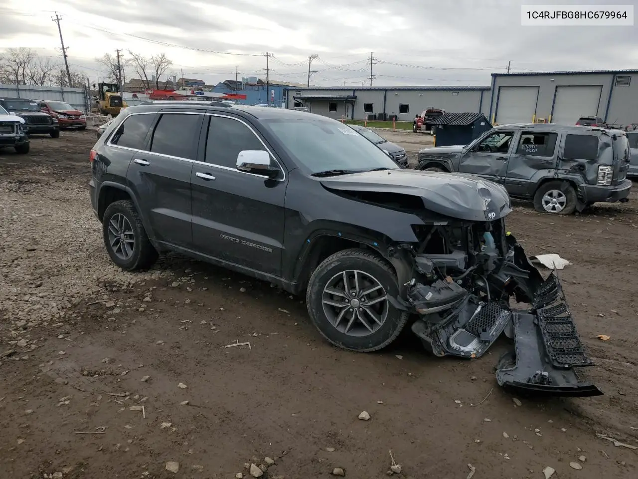 1C4RJFBG8HC679964 2017 Jeep Grand Cherokee Limited
