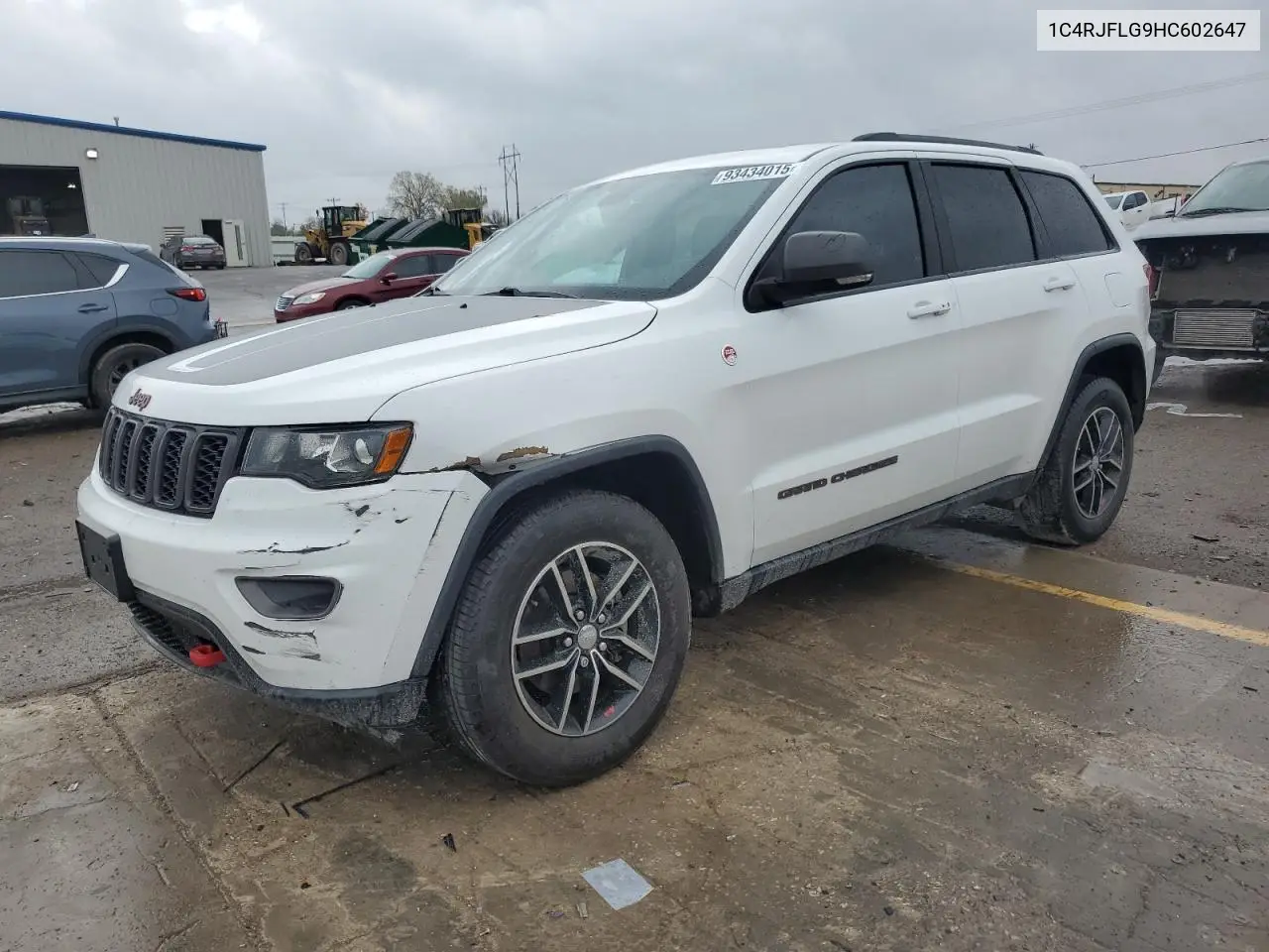 1C4RJFLG9HC602647 2017 Jeep Grand Cherokee Trailhawk