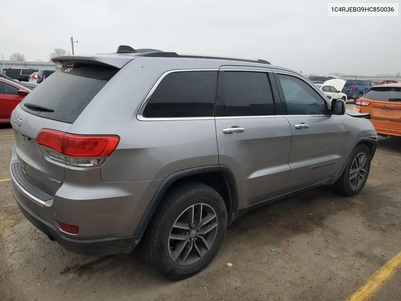 1C4RJEBG9HC850036 2017 Jeep Grand Cherokee Limited