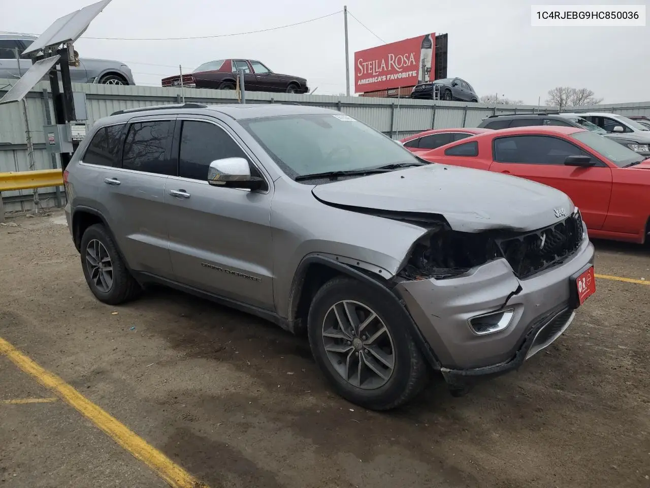 1C4RJEBG9HC850036 2017 Jeep Grand Cherokee Limited