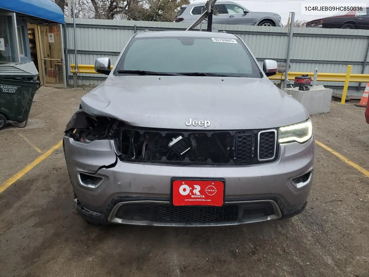 1C4RJEBG9HC850036 2017 Jeep Grand Cherokee Limited