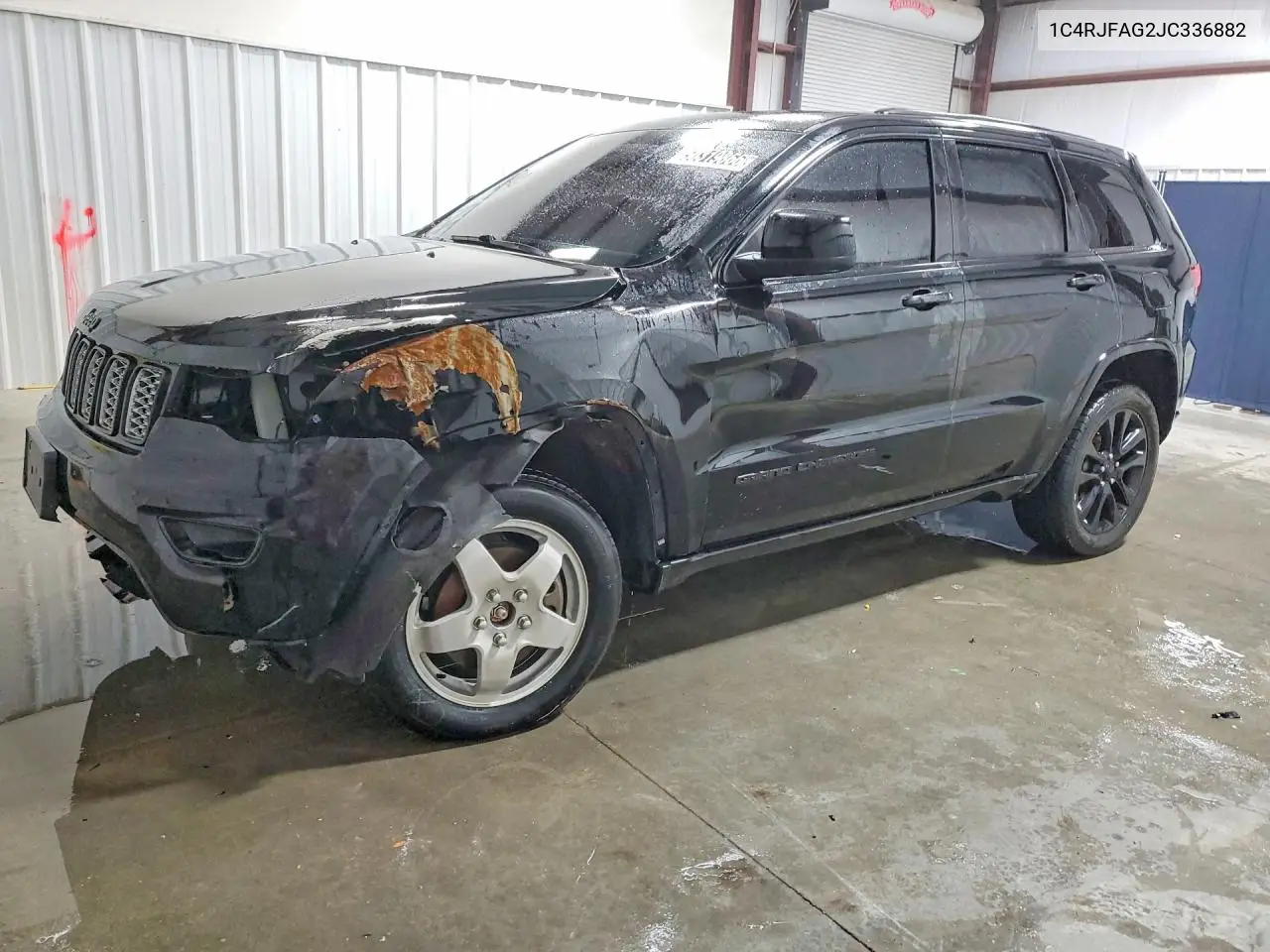 2018 Jeep Grand Cherokee Laredo VIN: 1C4RJFAG2JC336882 Lot: 50319866