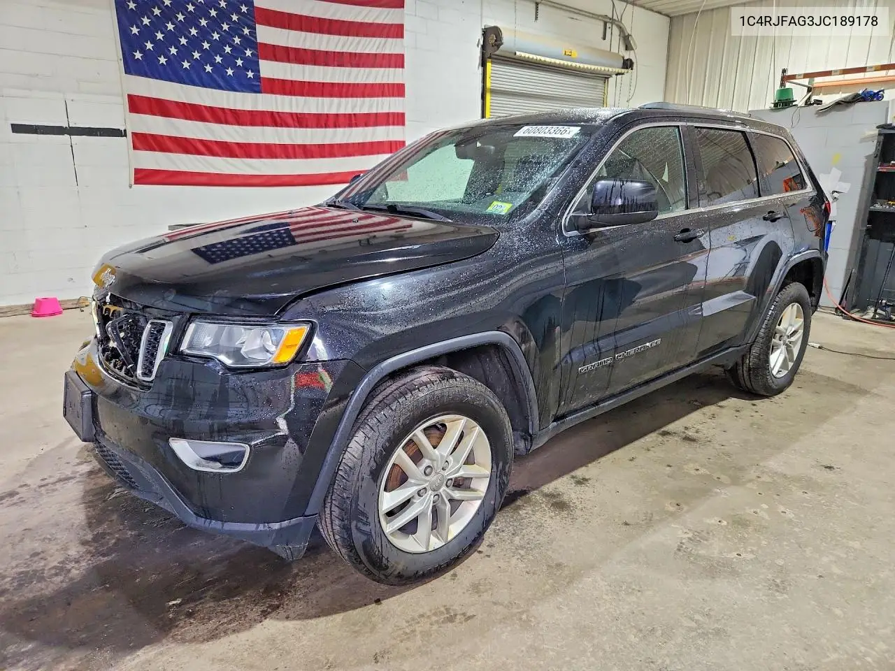 2018 Jeep Grand Cherokee Laredo VIN: 1C4RJFAG3JC189178 Lot: 60803366