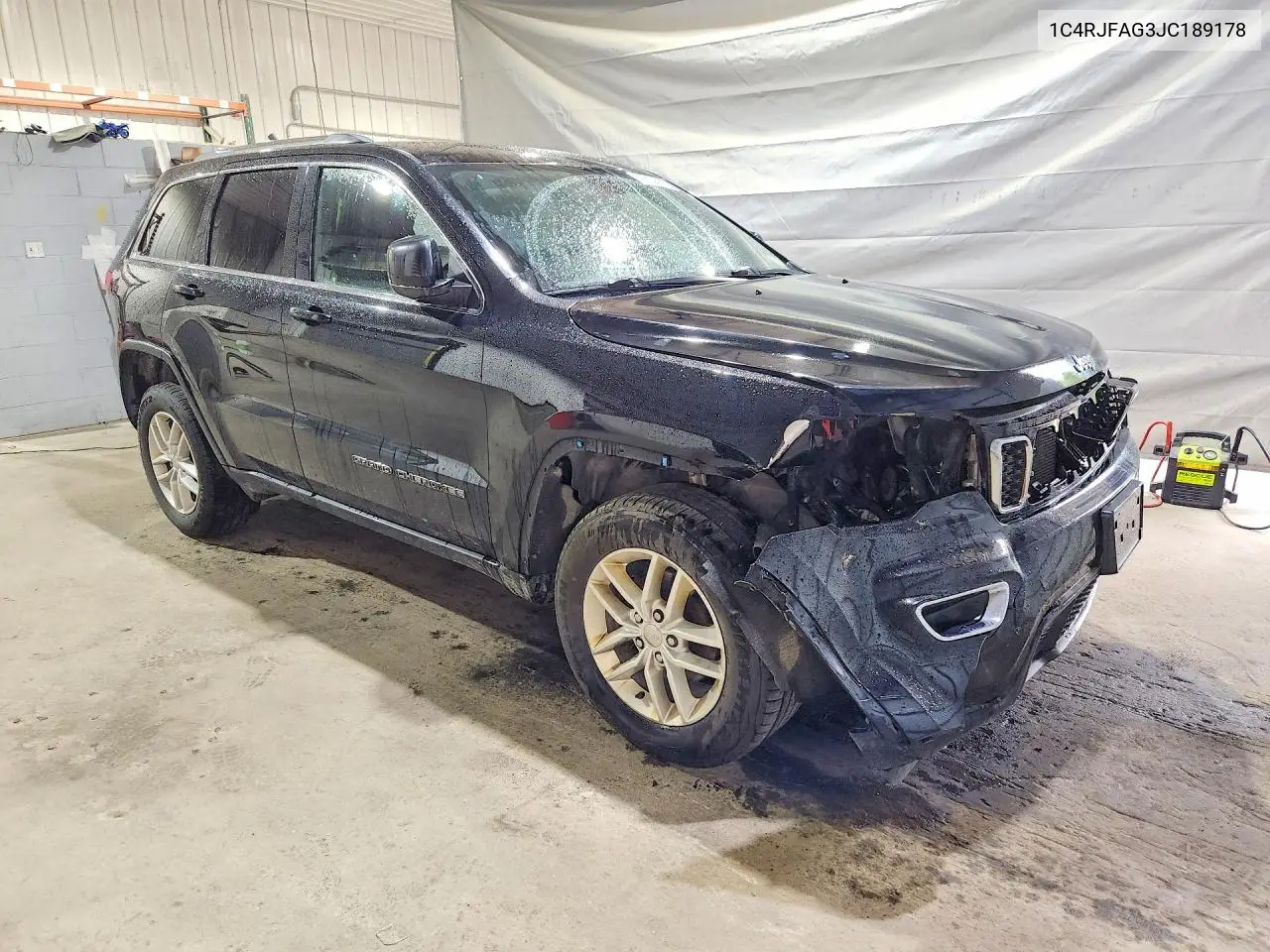 2018 Jeep Grand Cherokee Laredo VIN: 1C4RJFAG3JC189178 Lot: 60803366