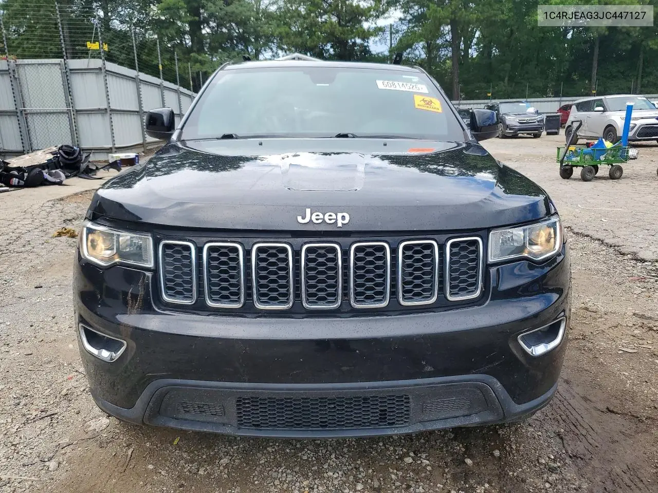 2018 Jeep Grand Cherokee Laredo VIN: 1C4RJEAG3JC447127 Lot: 60814526