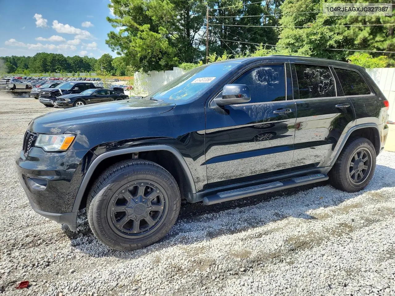 2018 Jeep Grand Cherokee Laredo VIN: 1C4RJEAGXJC327387 Lot: 61481356