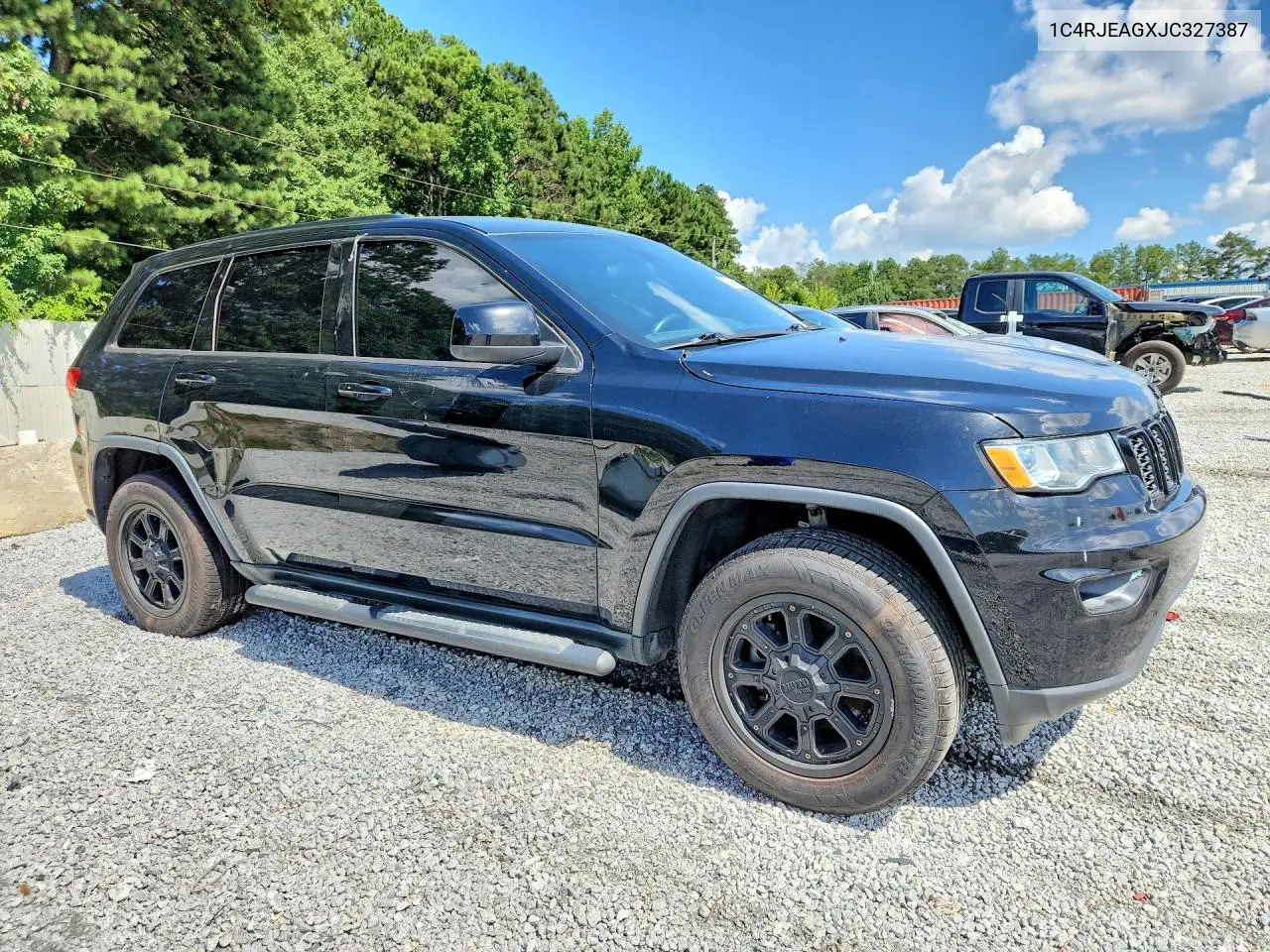 2018 Jeep Grand Cherokee Laredo VIN: 1C4RJEAGXJC327387 Lot: 61481356