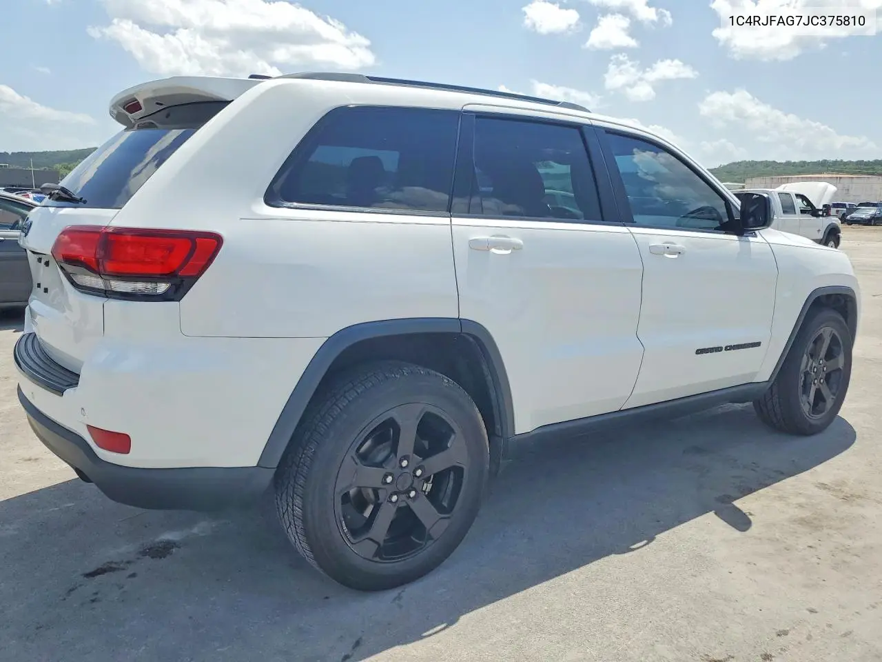 2018 Jeep Grand Cherokee Laredo VIN: 1C4RJFAG7JC375810 Lot: 61624626