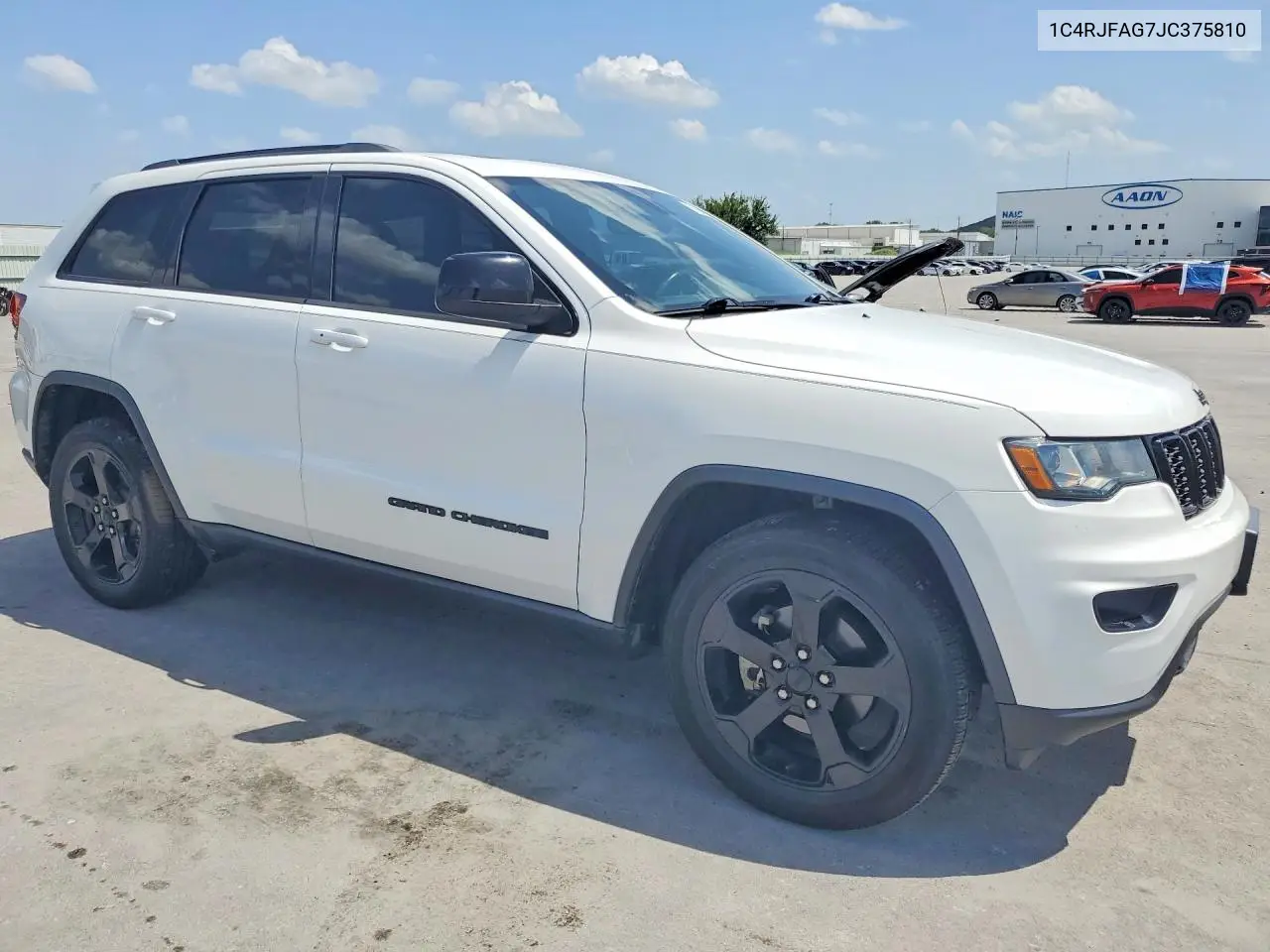 2018 Jeep Grand Cherokee Laredo VIN: 1C4RJFAG7JC375810 Lot: 61624626