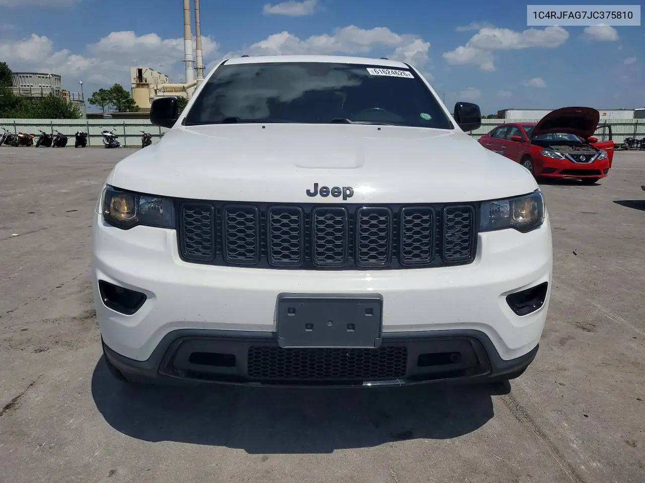 2018 Jeep Grand Cherokee Laredo VIN: 1C4RJFAG7JC375810 Lot: 61624626
