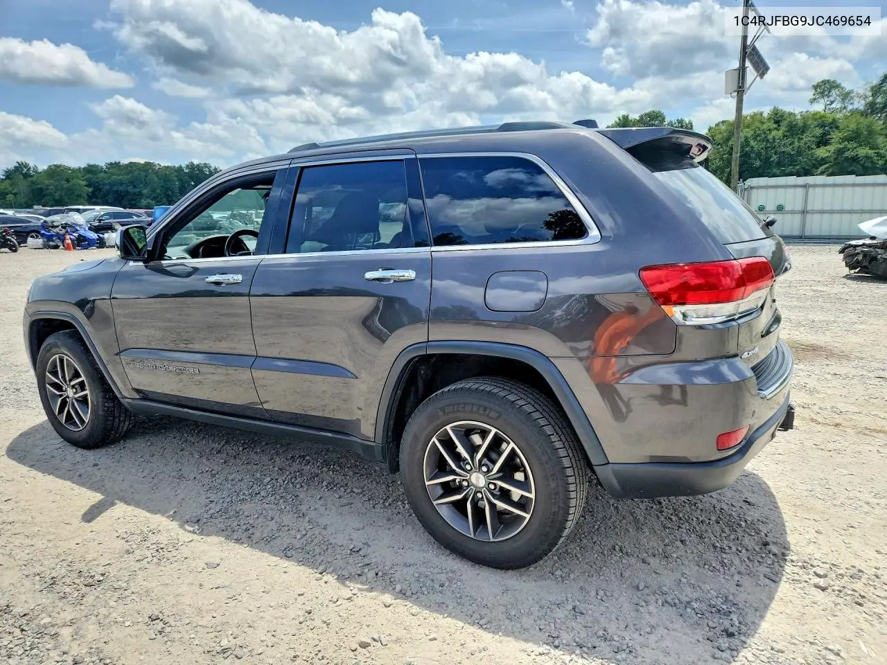 2018 Jeep Grand Cherokee Limited VIN: 1C4RJFBG9JC469654 Lot: 61806906