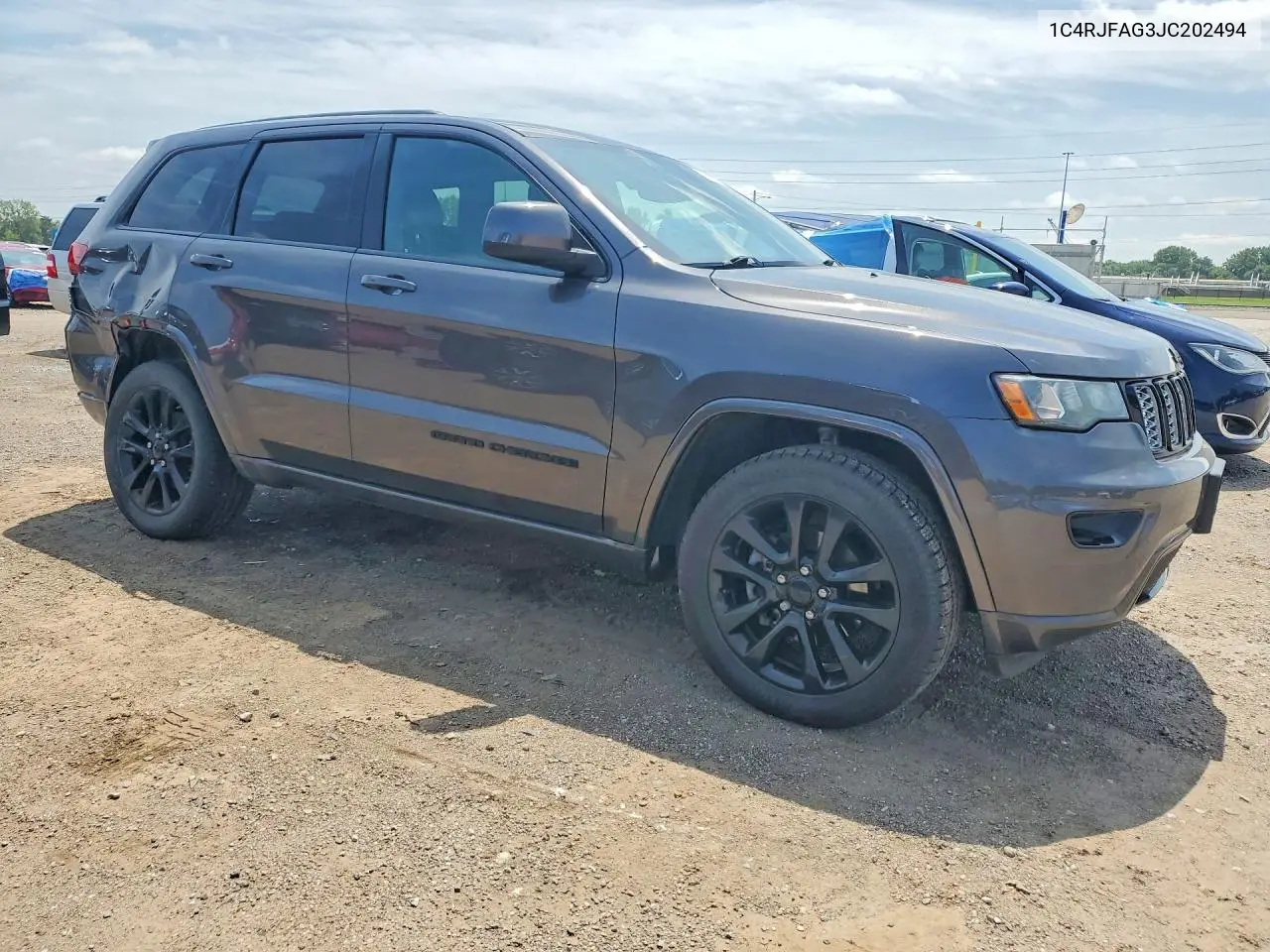 2018 Jeep Grand Cherokee Laredo VIN: 1C4RJFAG3JC202494 Lot: 61907336