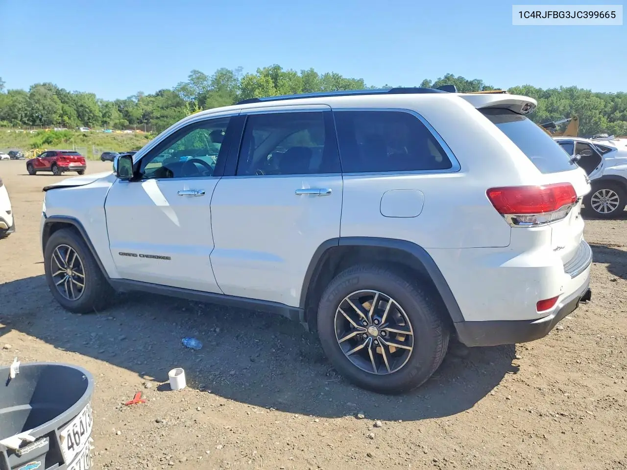 2018 Jeep Grand Cherokee Limited VIN: 1C4RJFBG3JC399665 Lot: 61915346