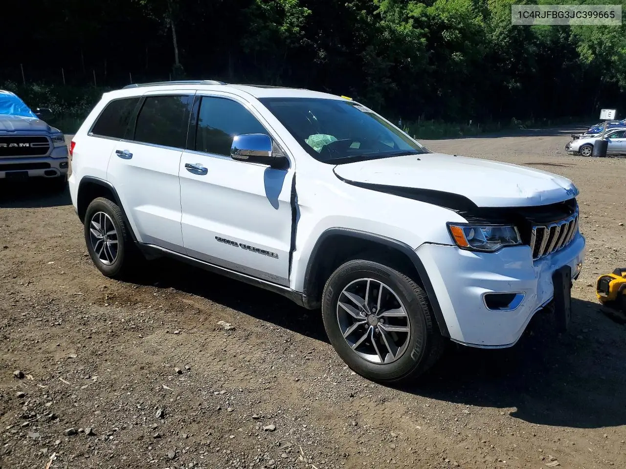 2018 Jeep Grand Cherokee Limited VIN: 1C4RJFBG3JC399665 Lot: 61915346