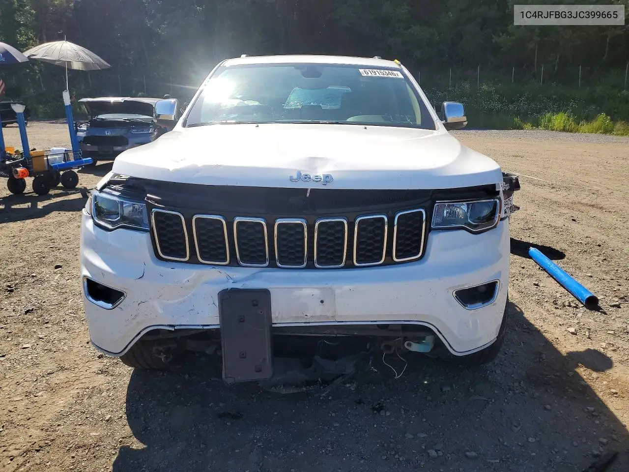 2018 Jeep Grand Cherokee Limited VIN: 1C4RJFBG3JC399665 Lot: 61915346