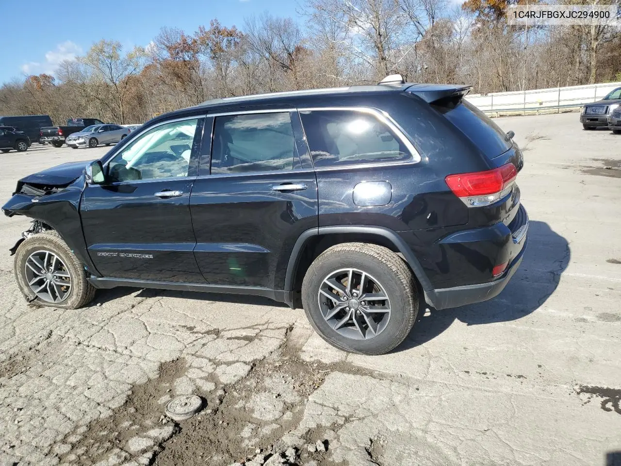1C4RJFBGXJC294900 2018 Jeep Grand Cherokee Limited