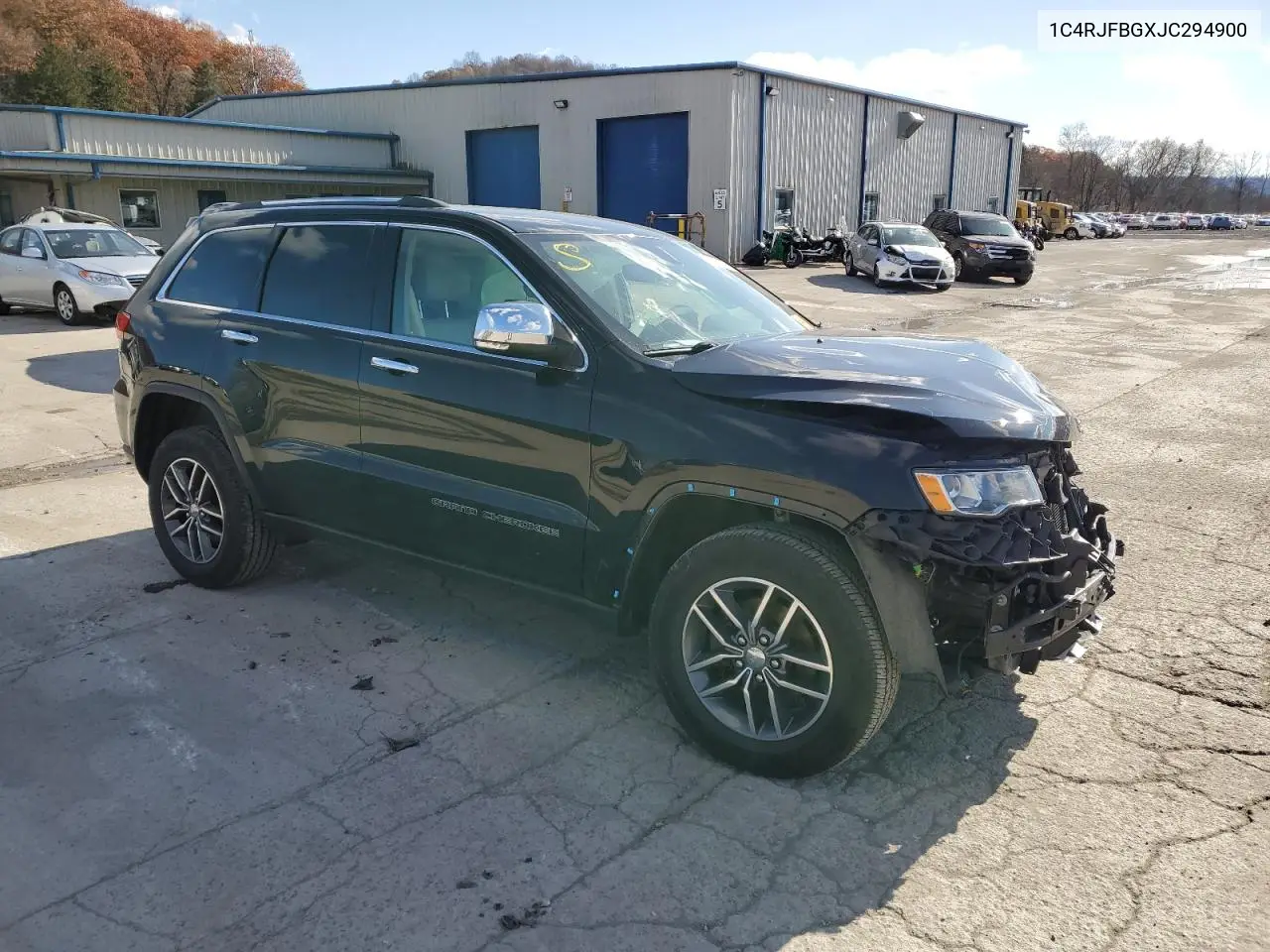 1C4RJFBGXJC294900 2018 Jeep Grand Cherokee Limited