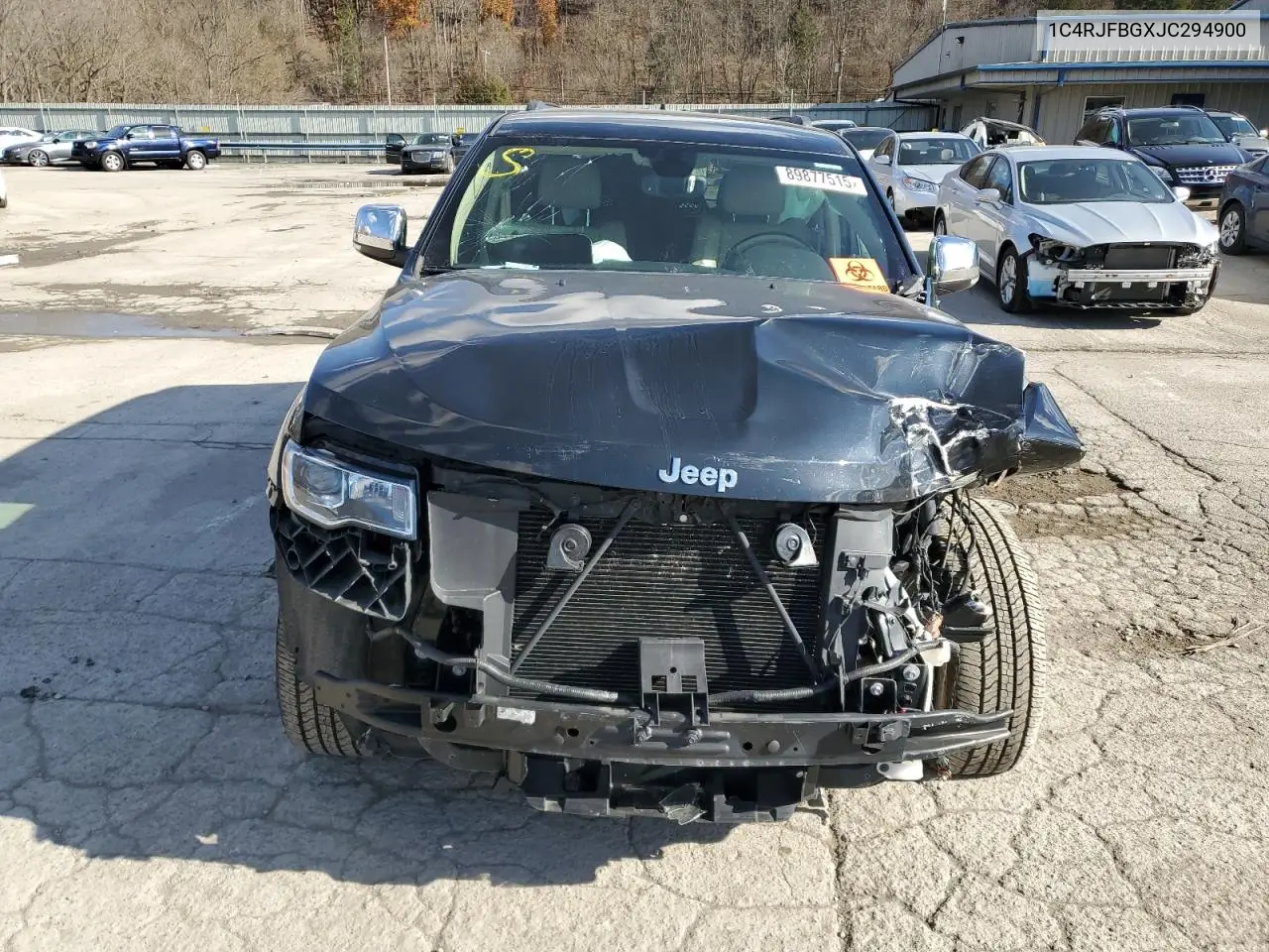 1C4RJFBGXJC294900 2018 Jeep Grand Cherokee Limited