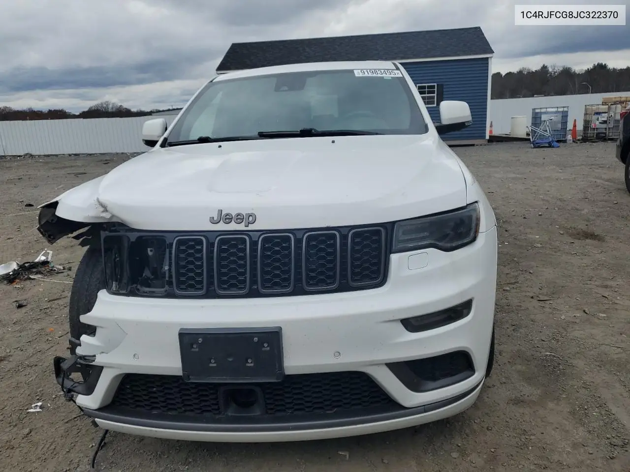 1C4RJFCG8JC322370 2018 Jeep Grand Cherokee Overland