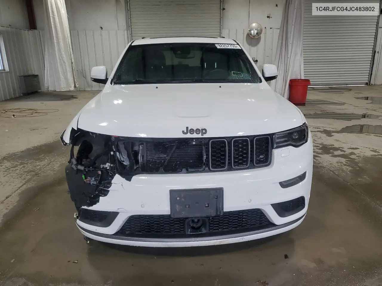 1C4RJFCG4JC483802 2018 Jeep Grand Cherokee Overland