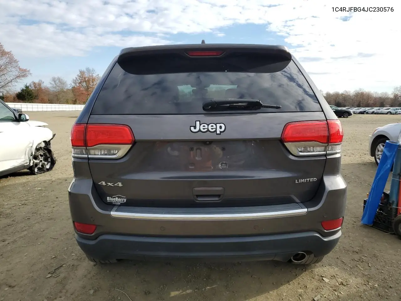 1C4RJFBG4JC230576 2018 Jeep Grand Cherokee Limited