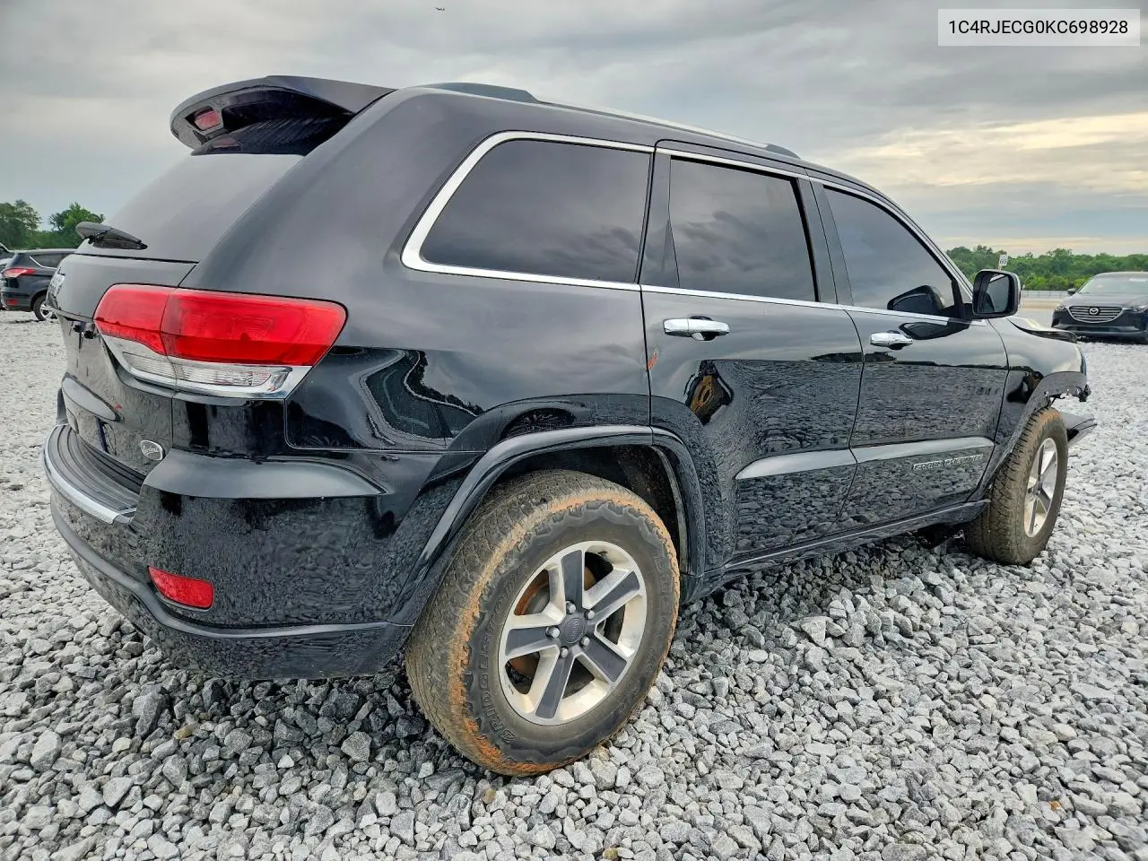1C4RJECG0KC698928 2019 Jeep Grand Cherokee Overland