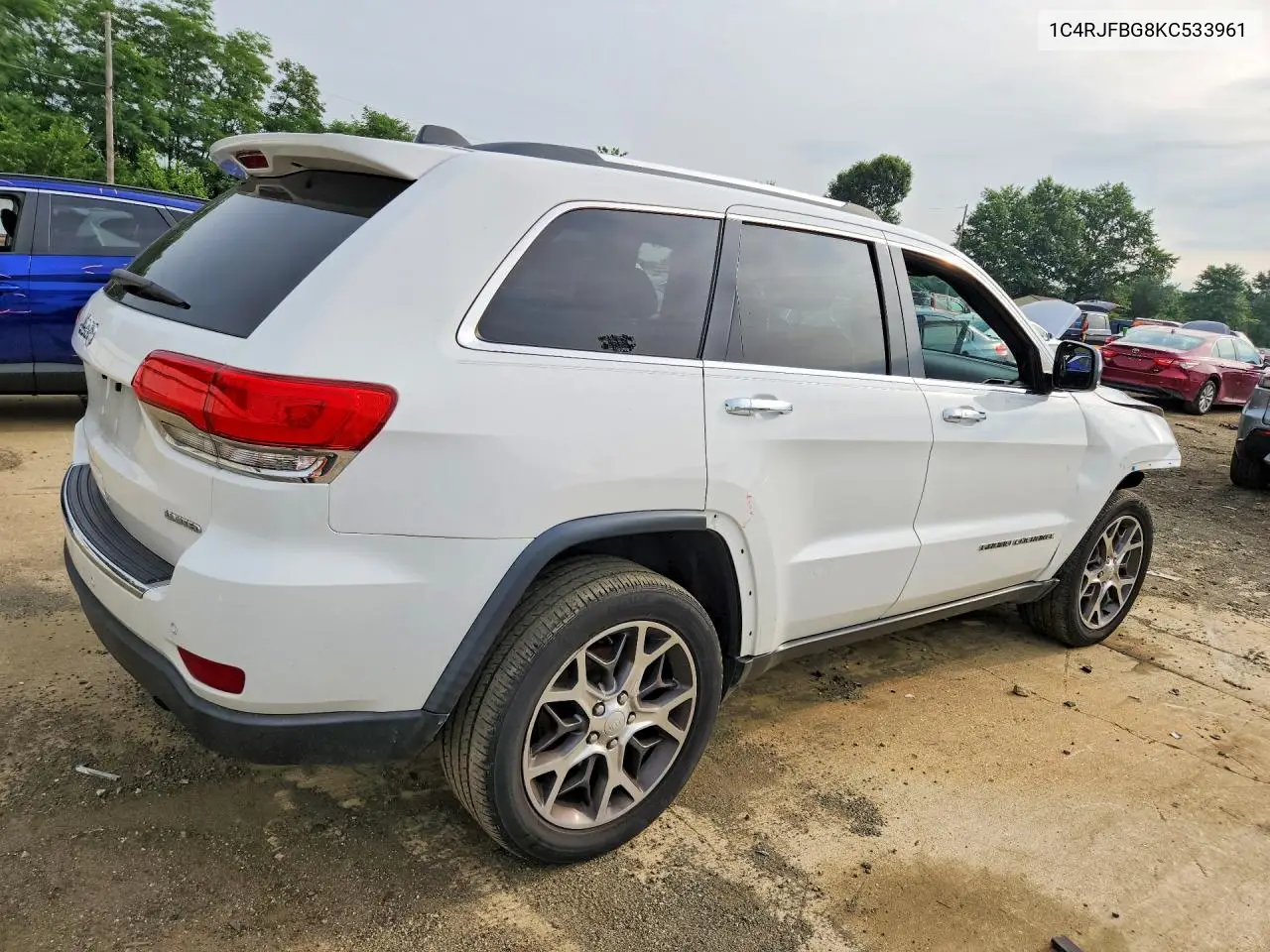 2019 Jeep Grand Cherokee Limited VIN: 1C4RJFBG8KC533961 Lot: 60470326