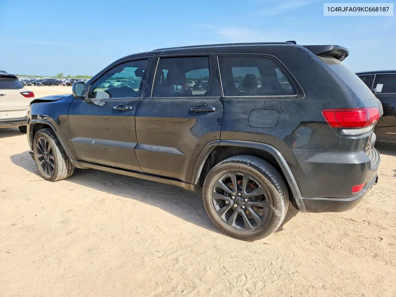2019 Jeep Grand Cherokee Laredo VIN: 1C4RJFAG9KC668187 Lot: 61625236