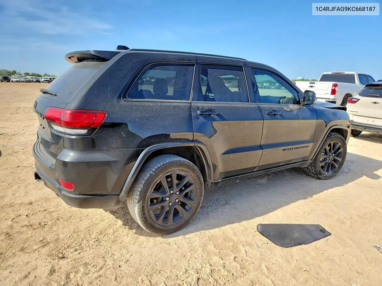 2019 Jeep Grand Cherokee Laredo VIN: 1C4RJFAG9KC668187 Lot: 61625236