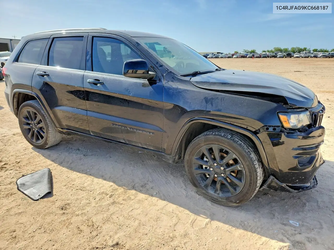 2019 Jeep Grand Cherokee Laredo VIN: 1C4RJFAG9KC668187 Lot: 61625236