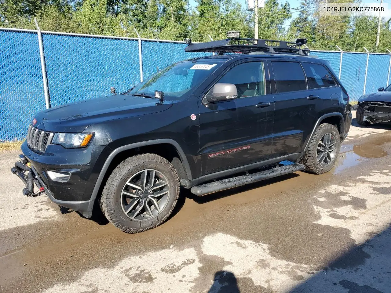 1C4RJFLG2KC775868 2019 Jeep Grand Cherokee Trailhawk