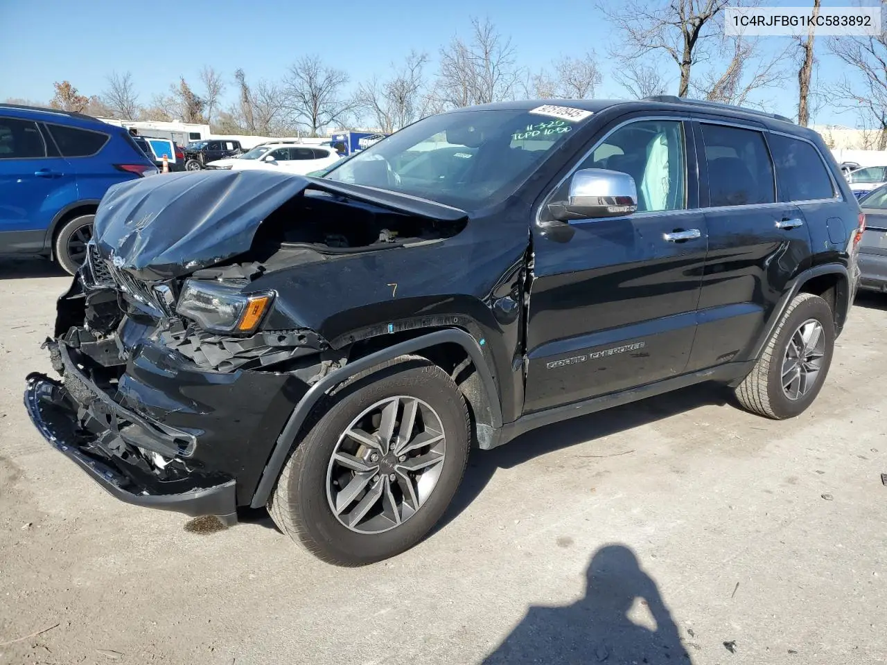 1C4RJFBG1KC583892 2019 Jeep Grand Cherokee Limited