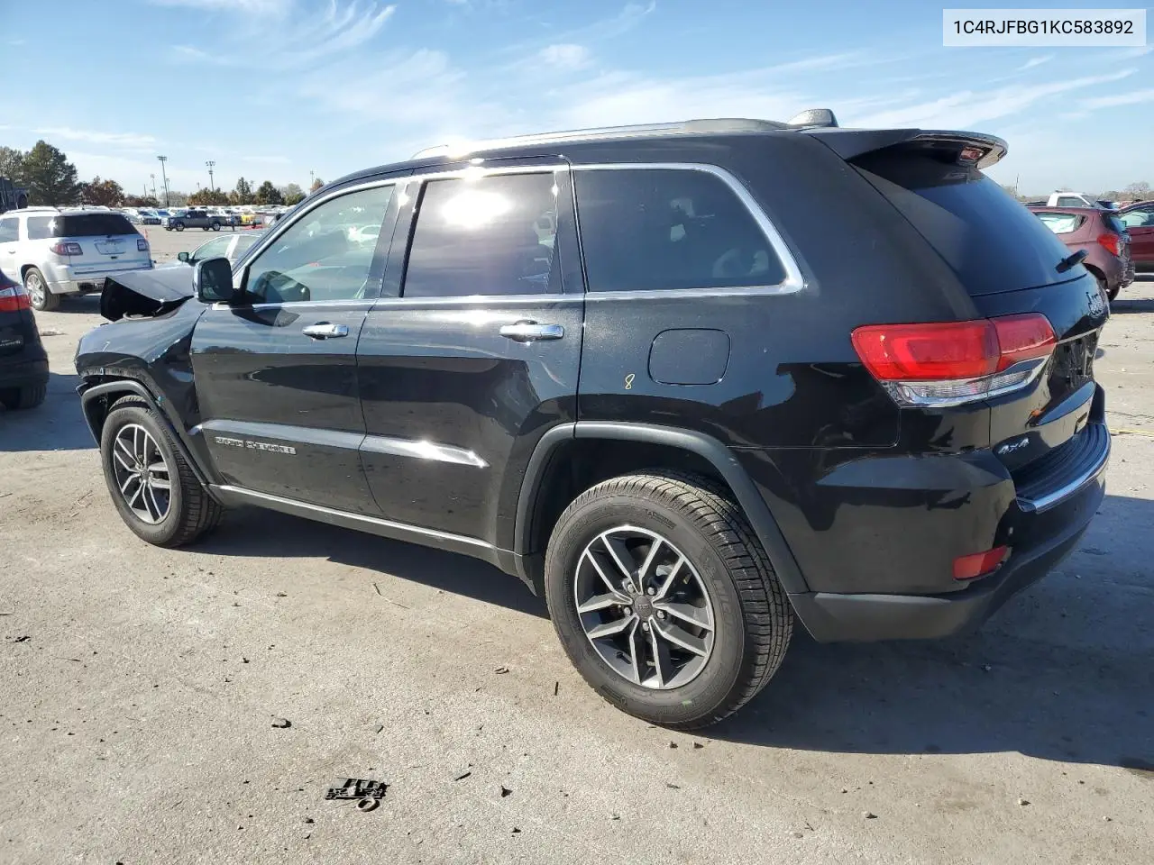 1C4RJFBG1KC583892 2019 Jeep Grand Cherokee Limited
