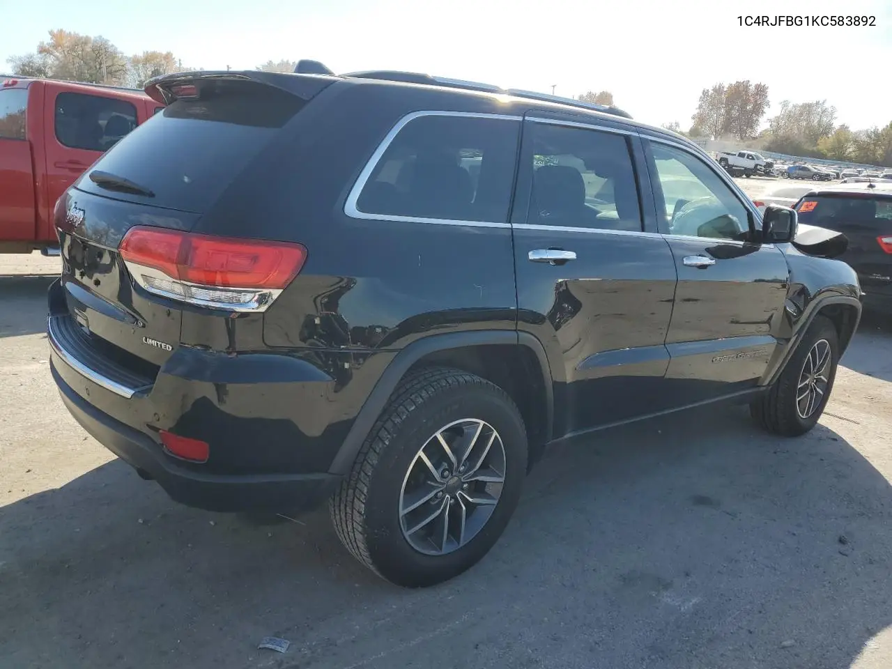 1C4RJFBG1KC583892 2019 Jeep Grand Cherokee Limited