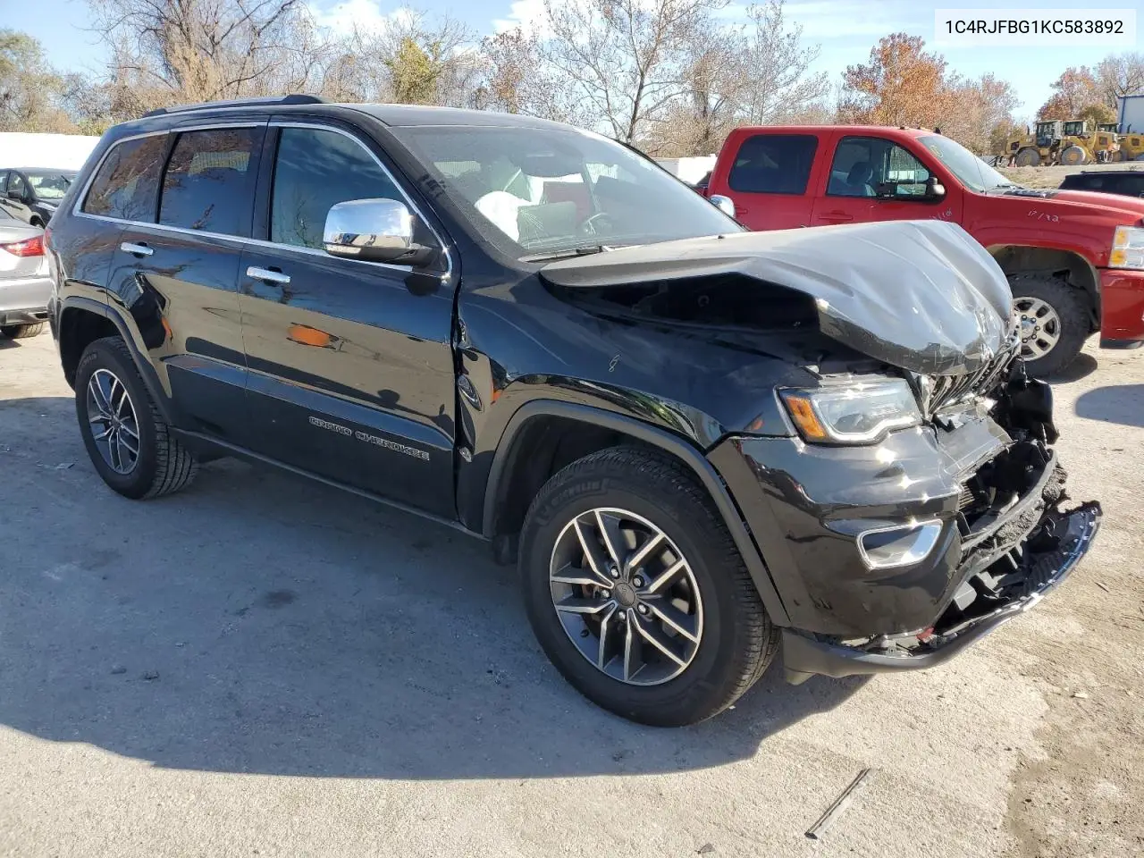 1C4RJFBG1KC583892 2019 Jeep Grand Cherokee Limited