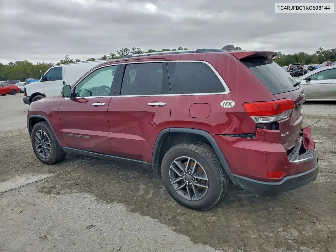 1C4RJFBG1KC608144 2019 Jeep Grand Cherokee Limited