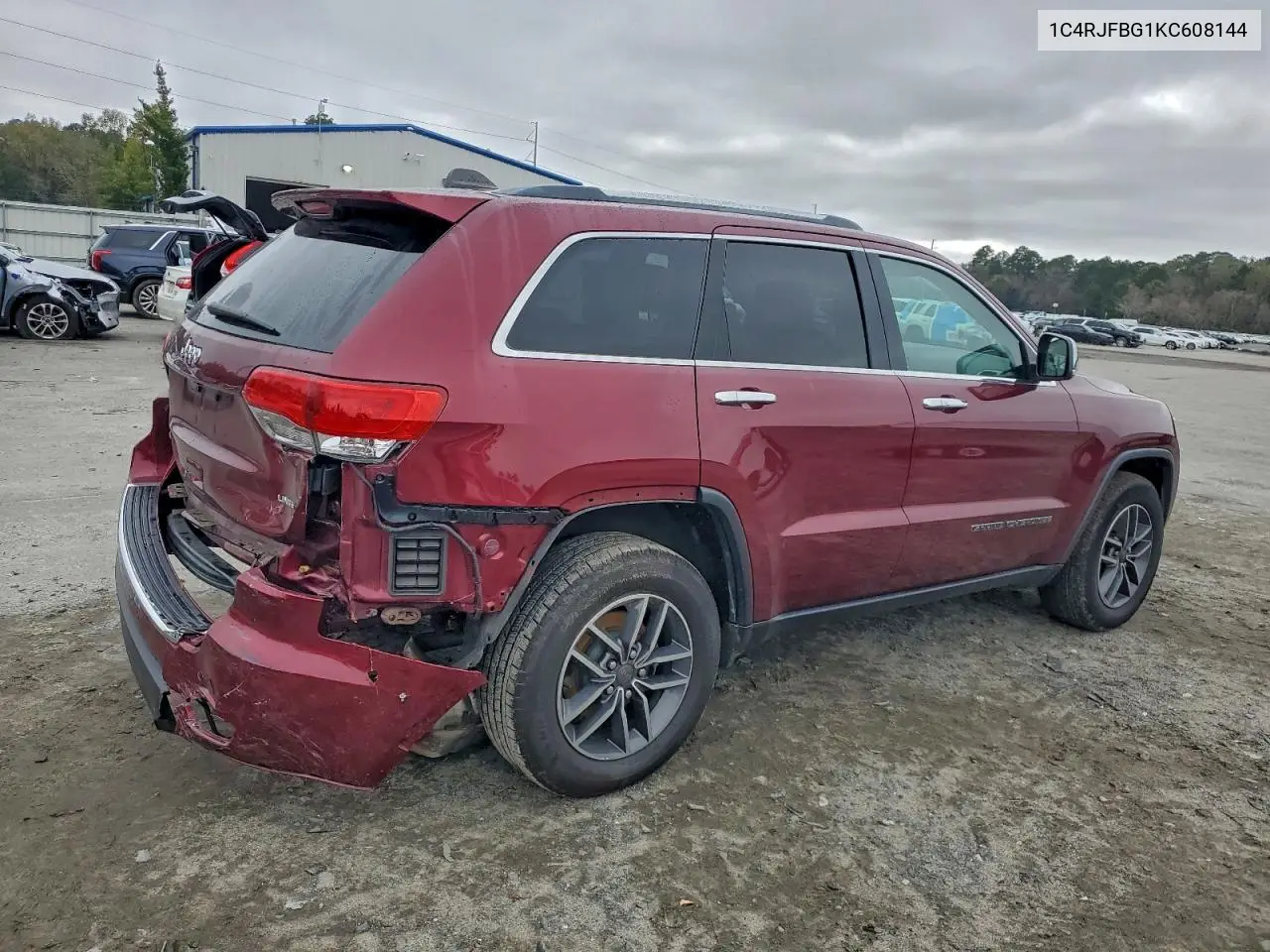 1C4RJFBG1KC608144 2019 Jeep Grand Cherokee Limited