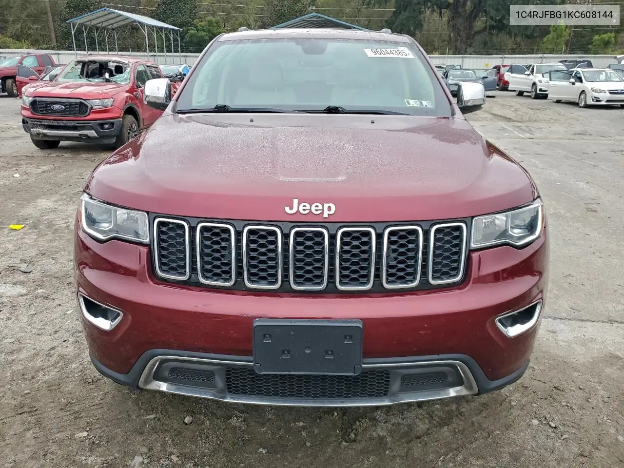 1C4RJFBG1KC608144 2019 Jeep Grand Cherokee Limited
