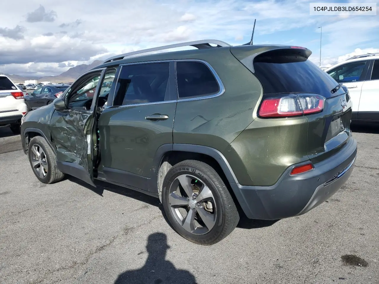 1C4PJLDB3LD654254 2020 Jeep Cherokee Limited