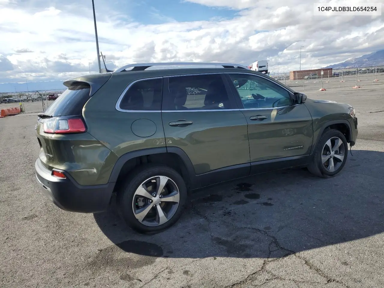 1C4PJLDB3LD654254 2020 Jeep Cherokee Limited