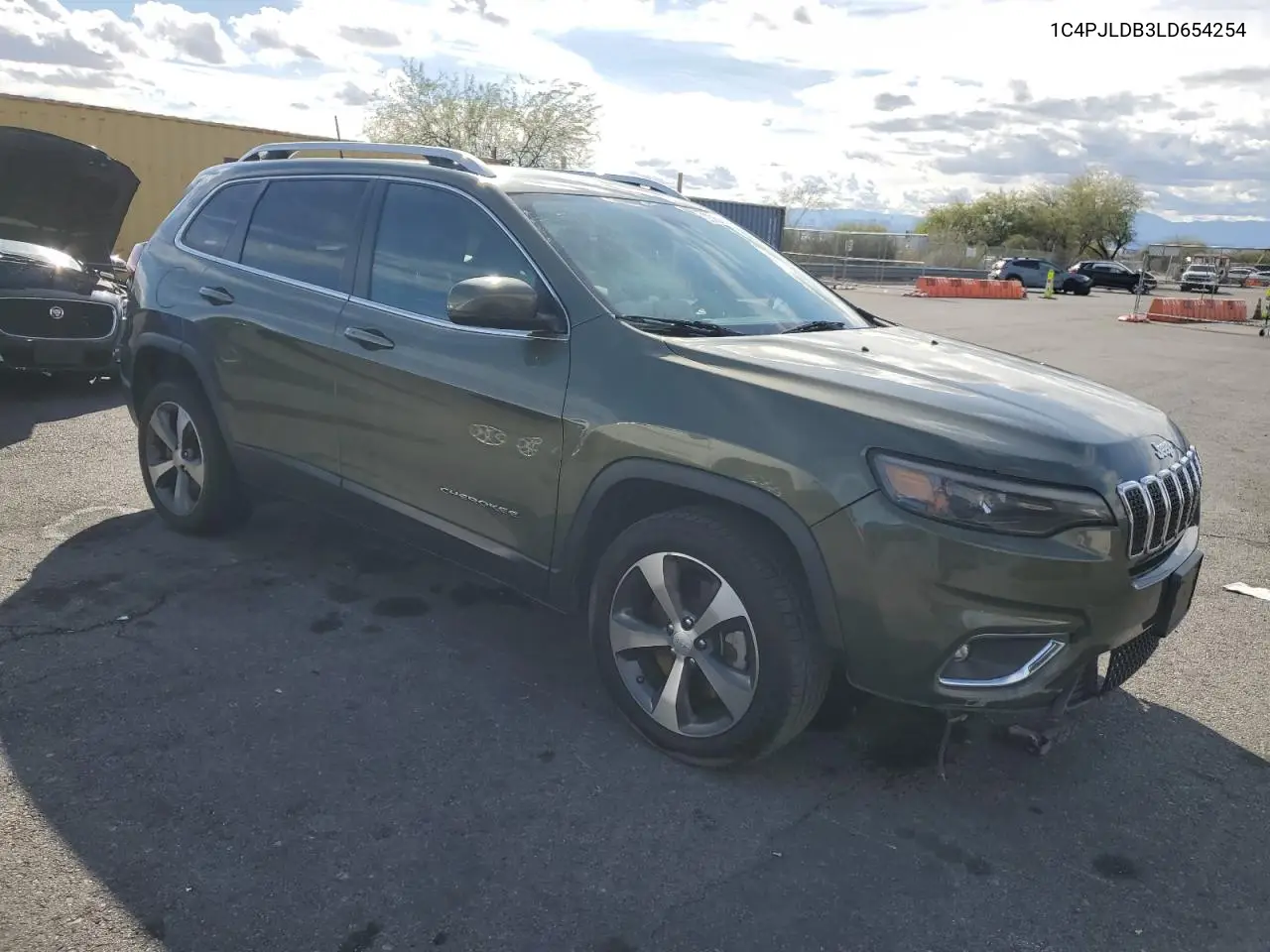 1C4PJLDB3LD654254 2020 Jeep Cherokee Limited