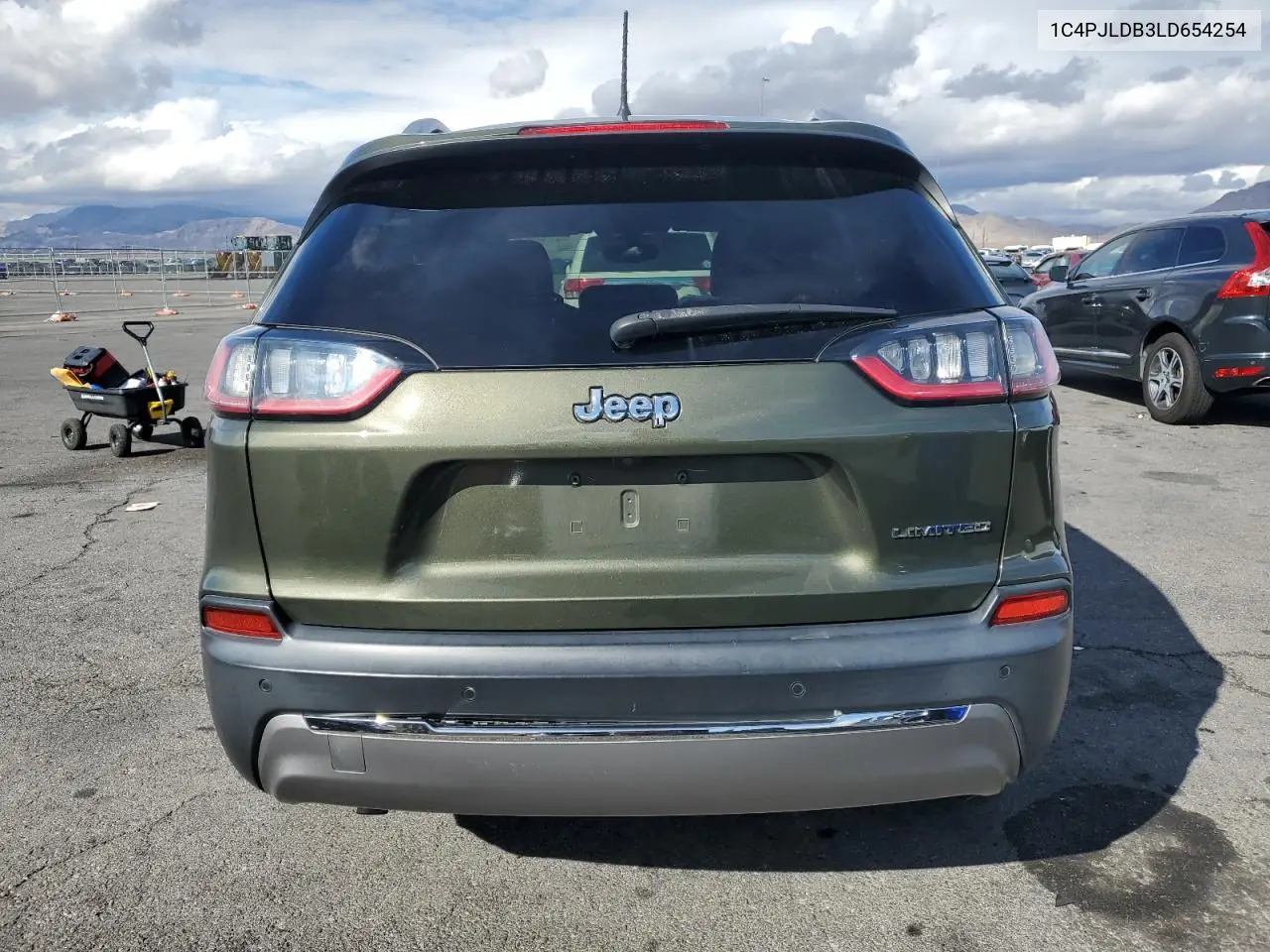 1C4PJLDB3LD654254 2020 Jeep Cherokee Limited