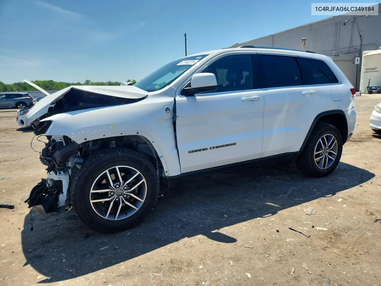 2020 Jeep Grand Cherokee Laredo VIN: 1C4RJFAG6LC349184 Lot: 61162226