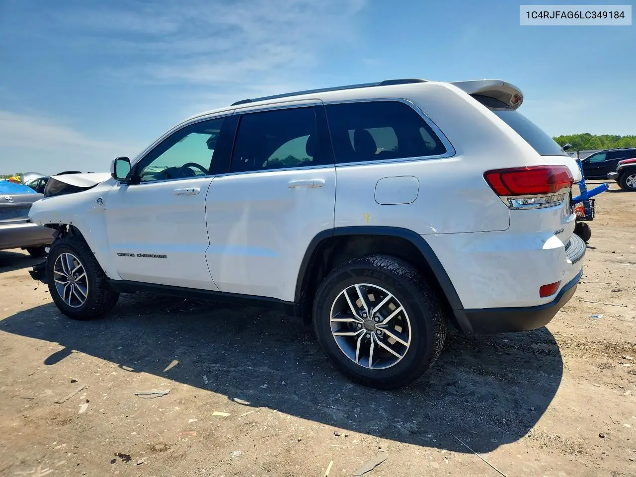 2020 Jeep Grand Cherokee Laredo VIN: 1C4RJFAG6LC349184 Lot: 61162226