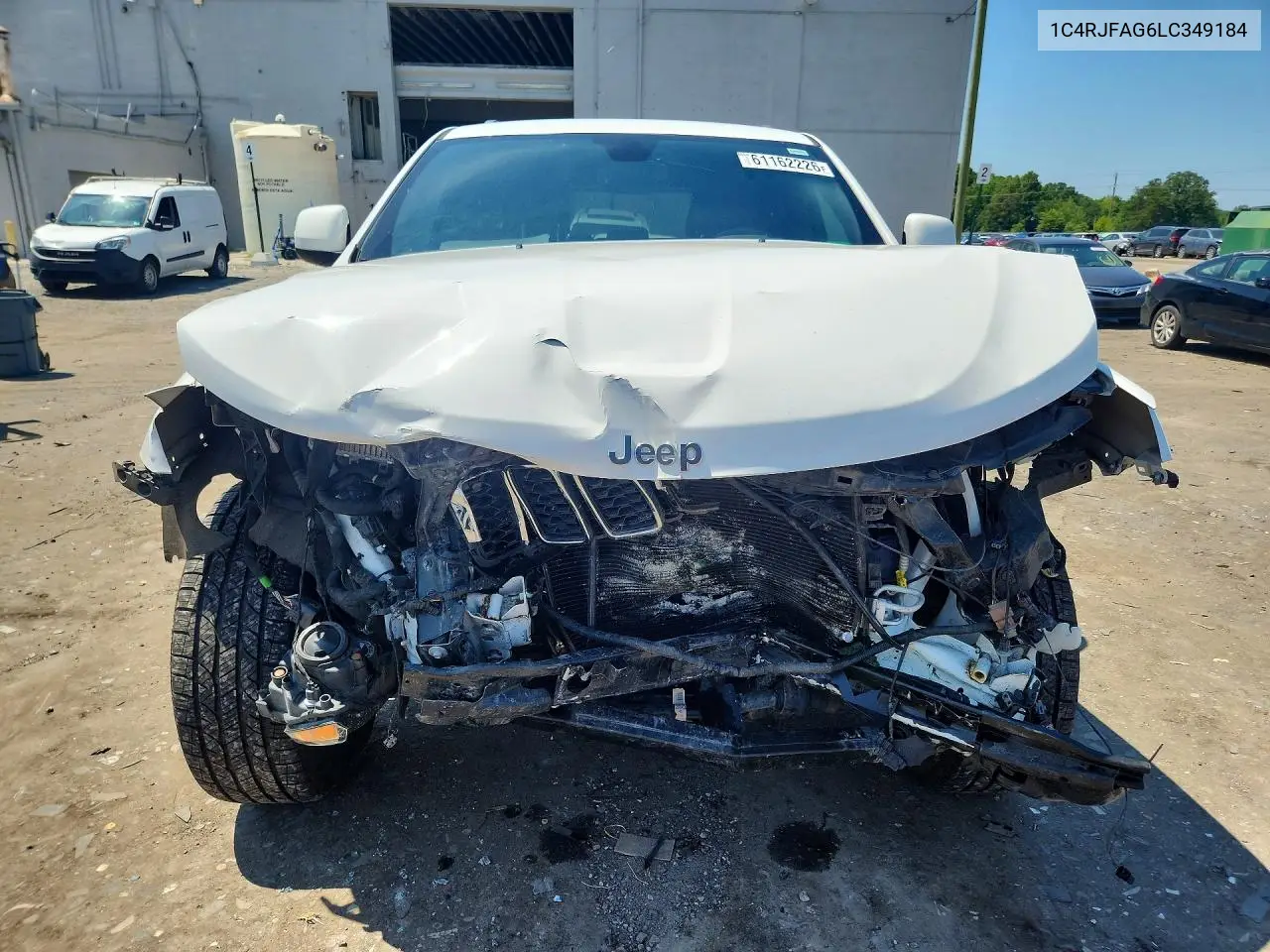 2020 Jeep Grand Cherokee Laredo VIN: 1C4RJFAG6LC349184 Lot: 61162226