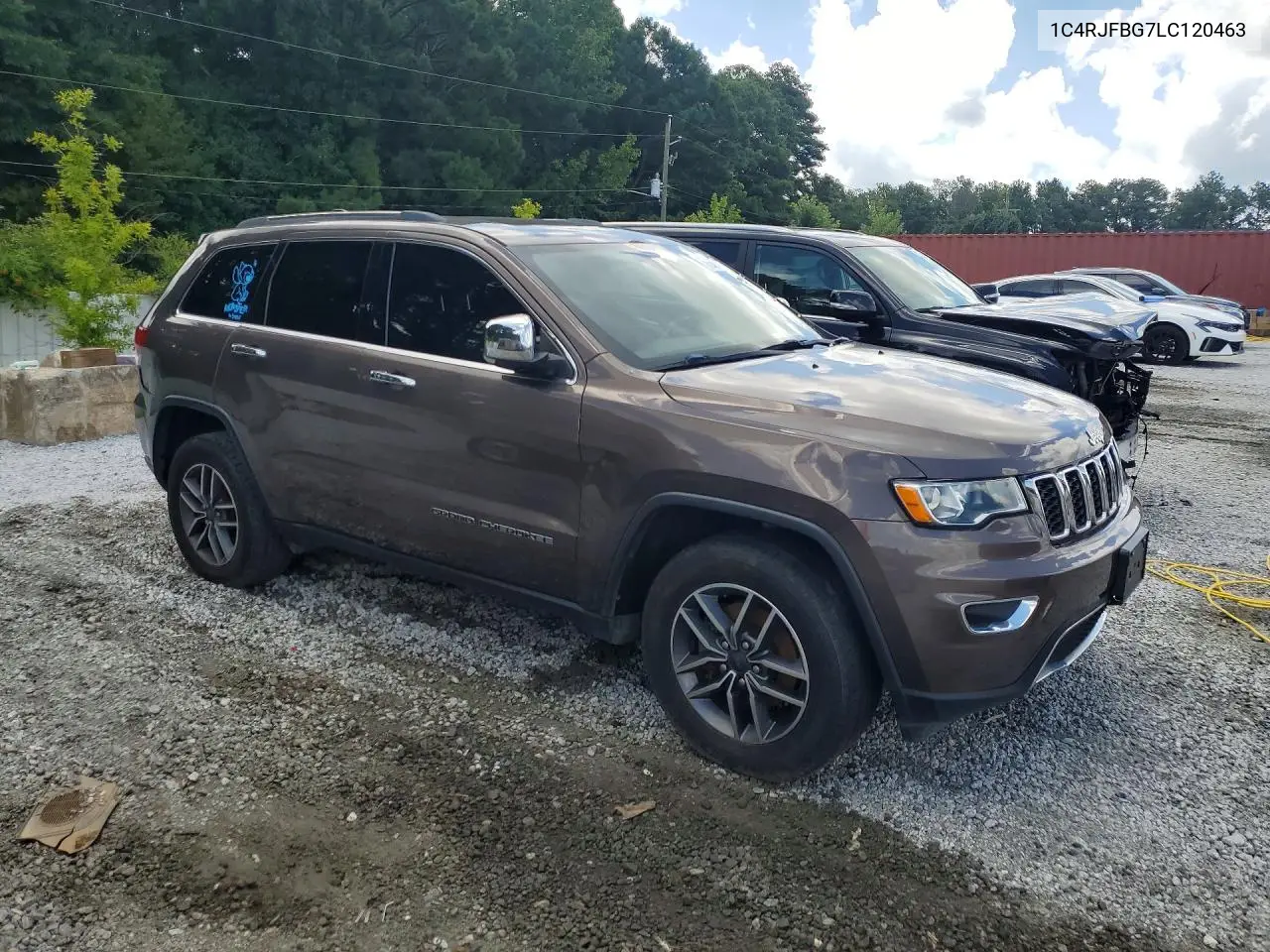 2020 Jeep Grand Cherokee Limited VIN: 1C4RJFBG7LC120463 Lot: 61481176