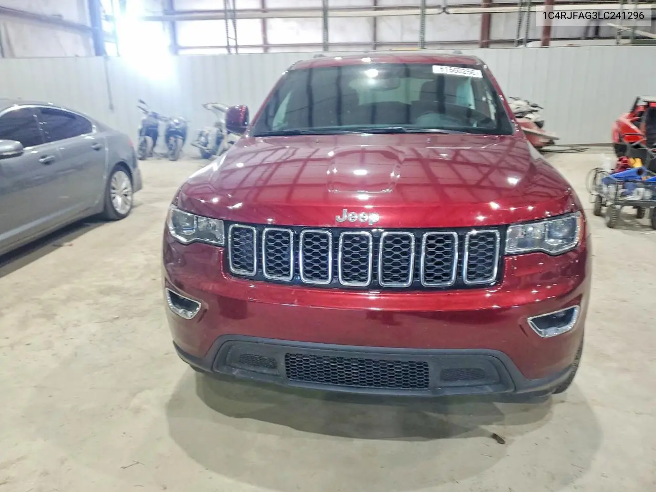 2020 Jeep Grand Cherokee Laredo VIN: 1C4RJFAG3LC241296 Lot: 61560256